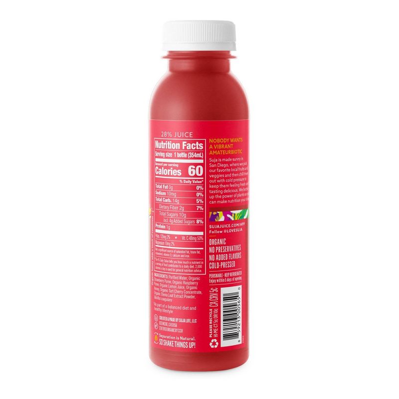 Suja Vibrant Organic Probiotic Fruit Juice - 12 fl oz, 2 of 15