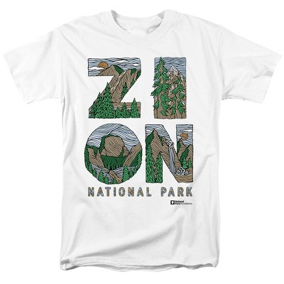 Zion National Park Classic Adult T-Shirt White