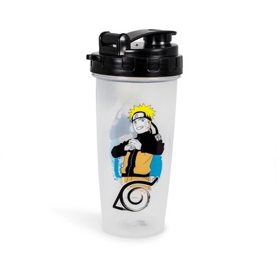 Just Funky Naruto Shippuden Plastic Shaker Bottle | Holds 20 Ounces