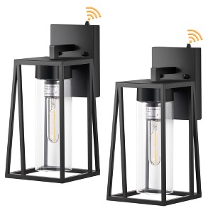 DAKAFUL 2 PACKS  Outdoor Lights Fixtures Wall Mount - 1 of 4