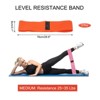 Unique Bargains Elastic Fabric Non-Slip Workout Loops Leg Booty Resistance Bands 3 Pcs - 2 of 3