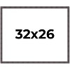PosterPalooza | Slim Profile Brown Picture Frame - UV Acrylic, Backing Board, Hanging Hardware Included - 2 of 4
