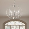Livex Lighting Milania 5 - Light Chandelier in  Brushed Nickel - 4 of 4