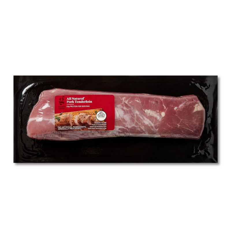 All Natural Pork Tenderloin - price per lb - Good &#38; Gather&#8482;, 1 of 4