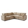 Cloud Couch Modular Sectional Sofa,100.5" V Shaped Couch, Convertible Wide Seater, 5 Seater For Living Room Set,Covers Washable&Replaceable - 3 of 4