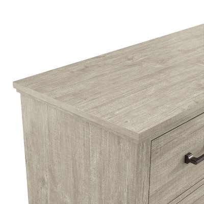 Festivo 64'' Beige Wood Farmhouse 9-Drawer Dresser