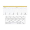 Yoobi 13.2"x4.8" Peanuts Notepad Yellow Snoopy Dance - 2 of 4