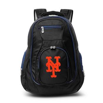MLB New York Mets Colored Trim 19" Laptop Backpack