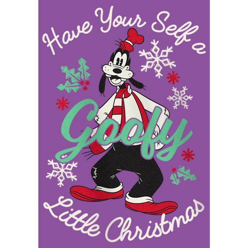 Girl's Mickey & Friends Have A Goofy Christmas T-Shirt, 2 of 5