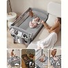 MYKKO 4 in 1 Baby Bassinet Bedside Sleeper, 4 Functions Crib, Playard, Portable Changing Table, Bassinet for Newborn Baby - 2 of 4