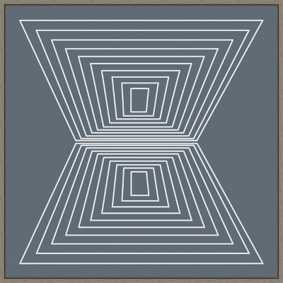 Amanti Art Inverted by Sandi Hauanio Canvas Wall Art Print Framed 22 x 22-in.