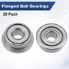 Unique Bargains Chrome Steel Durable Multipurpose Use Flanged Ball Bearing - 4 of 4