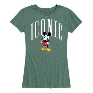 Women's - Disney - Iconic Mickey Short Sleeve Graphic T-Shirt - 1 of 4