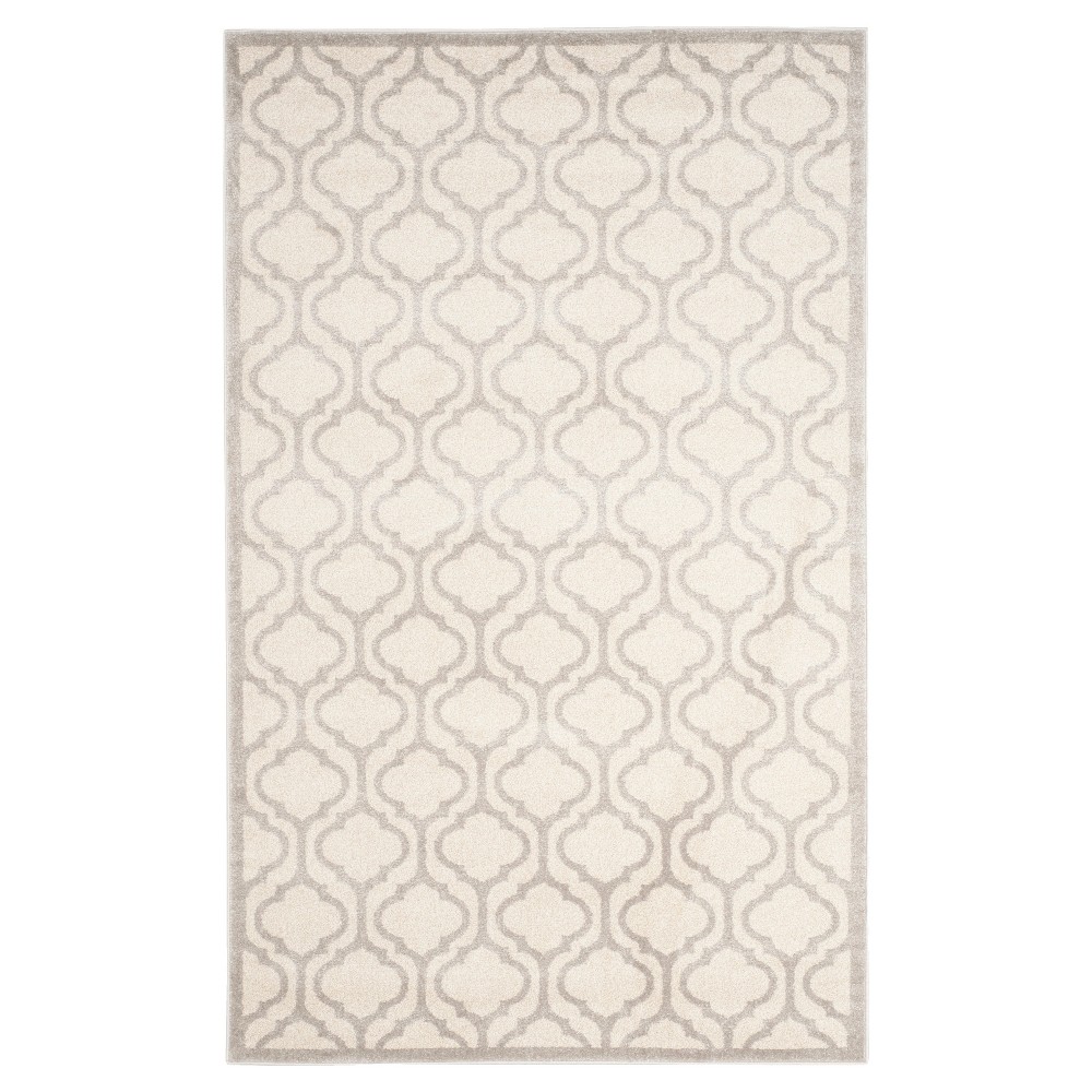 5'x8' Minorca Indoor/Outdoor Rug Ivory/Light Gray - Safavieh