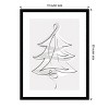 Amanti Art Merry Christmas 2 by Design Fabrikken Wood Framed Wall Art Print 19 in. x 25 in. - 4 of 4