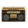 RugSmith Gray Machine Tufted Boombox Coir Doormat - 3 of 4