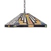 Chloe Lighting Merton Mission 2 Light Blackish Bronze Ceiling Pendant 16`` Wide - 2 of 4