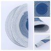 REGALWOVEN Rattan Indoor Outdoor Wipe Clean Kitchen Table Placemats 14 x 14 Inch 6 Pcs - 2 of 4