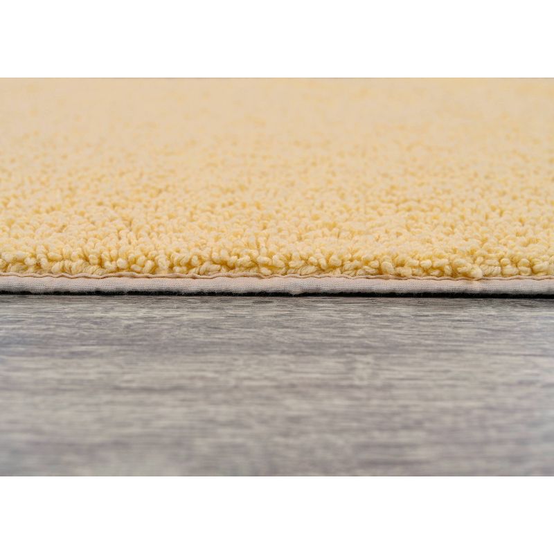 30&#34;x50&#34; Queen Cotton Washable Soft Bath Rug Yellow - Garland Rug, 5 of 9