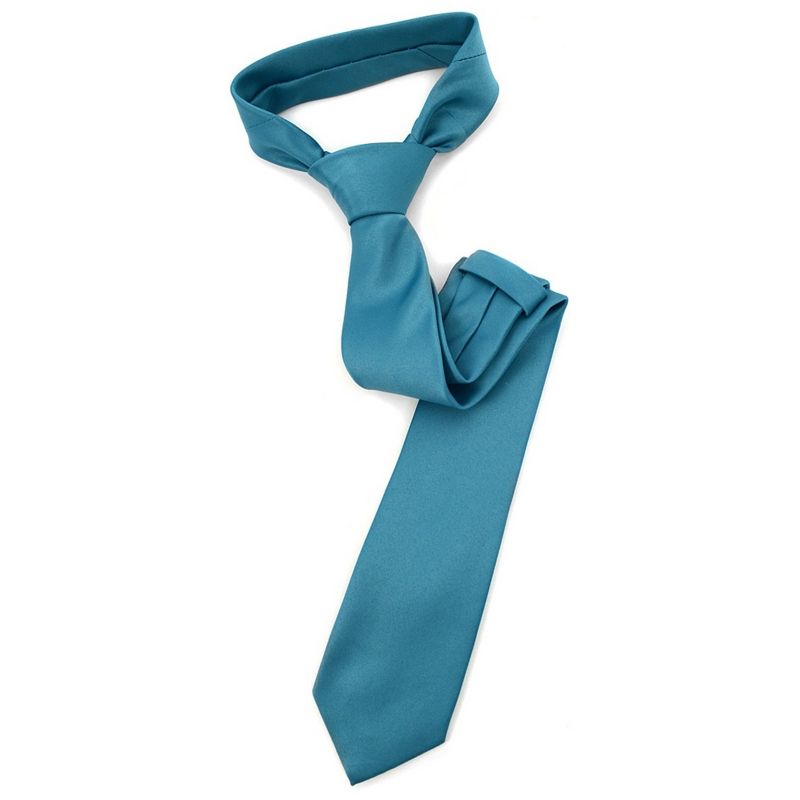 Men's Solid Color 2.75 Inch Wide And 57 Inch Long Slim Neckties, 3 of 5