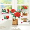 Robotime 3D Puzzles DIY Model Building Kits Artifical Flower Toys for Thanksgiving Mother's Day Valentine's Day Gifts, Multicolored, 9.65"*6.5"*0.47" - 4 of 4