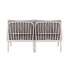 CAVINAS Patio Conversation Sets, Modern Patio Sectional Furniture Set, Outdoor Couch Set with Square Coffee Table for Balcony - 2 of 4