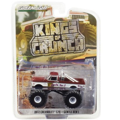 1972 Chevrolet C20 Monster Truck "Gentle Ben 1" "Kings of Crunch" Series 3 1/64 Diecast Model Car by Greenlight