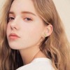 Stud Earrings , Hypoallergenic, Love Knot Design for Women Fashionable Temperament, Suitable for Women To Wear - 2 of 4