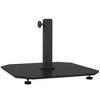 Outsunny Square Patio Umbrella Base, 41 lbs Metal Umbrella Stand Base with Adjustable Pads, Patio Umbrella Holder for 1.3"/1.5"/1.9" Poles - 4 of 4