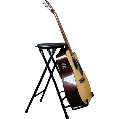 Alfred StagePlayer II - Guitarist Stool and Stand with Footrest