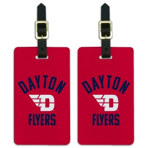 University of Dayton Official Logo Luggage ID Tags Suitcase Carry-On Cards - Set of 2 - 1 of 4
