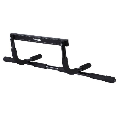 HolaHatha Door Way Pull Up Bar Chin Up Dip Station for Multiuse Doorway Portable Home Fitness Gym Workout to Build Upper Body Strength and Muscle