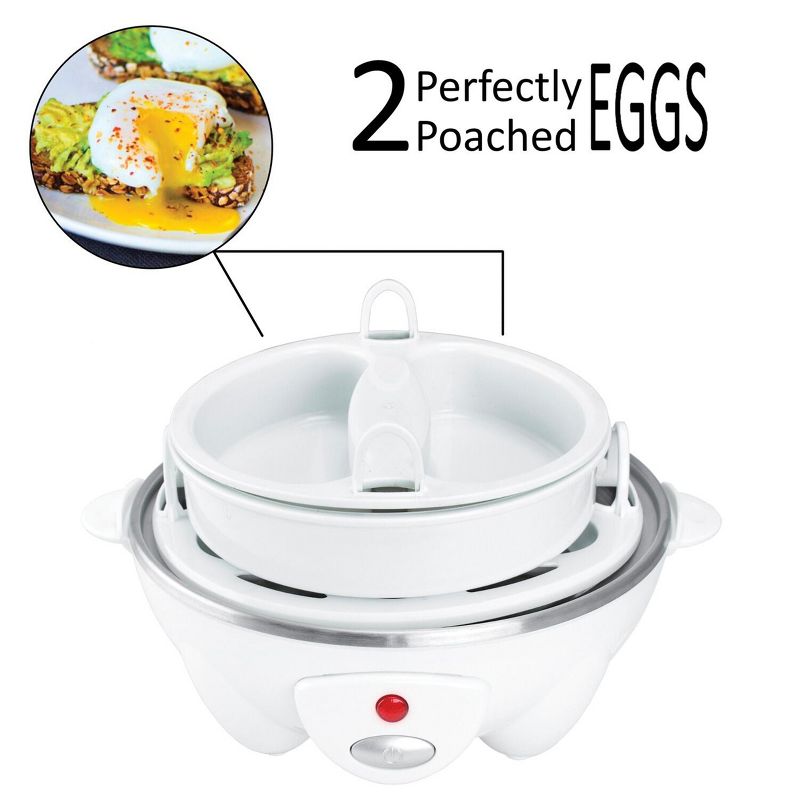 Brentwood Electric 7 Egg Cooker with Auto Shut Off, 4 of 7