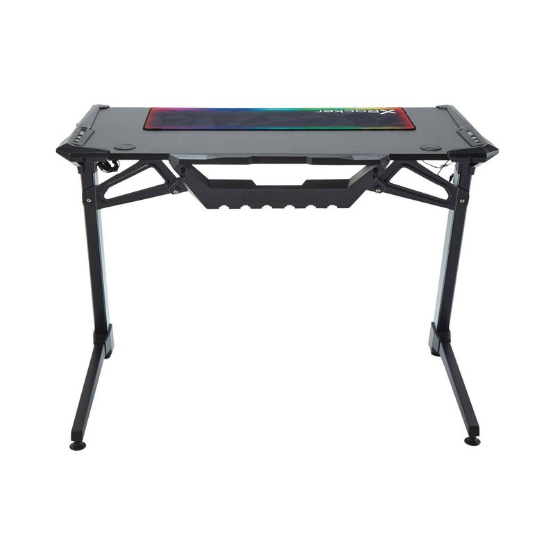 Lynx LED Gaming Desk Black - X Rocker, 4 of 15