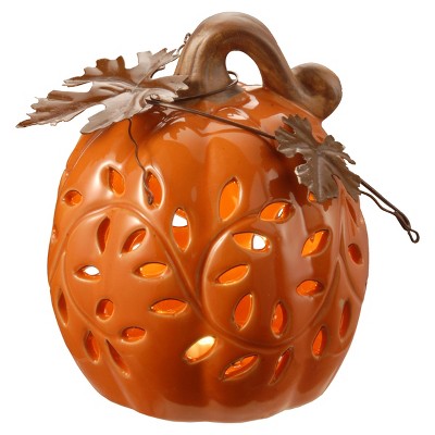 6" Lighted Pumpkin Décor - National Tree Company