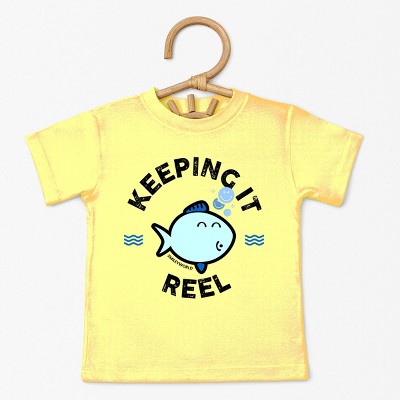 The Juniper Shop SmileyWorld Keeping It Reel Fish Toddler Short Sleeve Tee