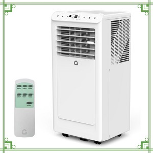 Jojoka 8000 BTU Portable Air Conditioner for Rooms up to 250 Sq.Ft, 3-in-1 AC Unit with Fan, Dehumidifier,Quiet Portable AC with Remote Control - 1 of 4