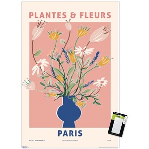 Trends International Reinders: Flowers - Plantes Fleurs Paris Unframed Wall Poster Prints - 1 of 4