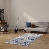 Nourison Washable Imagination Skater Non Skid Woven Area Rug Blue - image 2 of 4