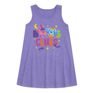 - Blue's Clues & You! - Boo's Clues Graphic Sleeveless Aline Dress - 1 of 3
