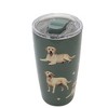 E & S Imports 7.0 Inch Labrador Yellow Serengeti Tumbler Hot Or Cold Beverages Tumblers - 2 of 3