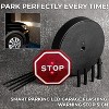 Zone Tech LED Flashing Stop Sign Parking Assistant for Garage – 7” Large Bright Red Sign, Adjustable Height Driveway Bumper Guard - 4 of 4