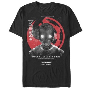 Men's Star Wars Rogue One K-2SO Imperial Droid T-Shirt - 1 of 4