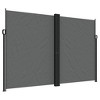 vidaXL Retractable Side Awning Anthracite 86.6"x472.4" - 2 of 4