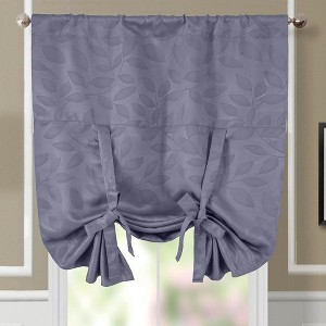 Egyptian Linens Virginia Tie Up Window Curtain Shade Rod Pocket (37" W X 63" L) - 1 of 1