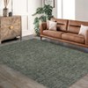 Washable Kitchen Modern Abstract Runner Rug,Non Slip Soft Low Pile Indoor Floor for Dining Room Office Entrywa - 4 of 4