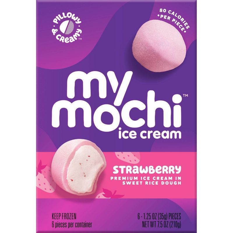 My/Mochi Strawberry Ice Cream - 6pk, 1 of 9