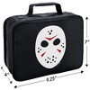 Friday The 13th Simple Mask Insulated Soft Sided Lunch Box - 2 of 4