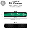 Big Dot of Happiness Green Grad - Best is Yet to Come - Green Graduation Party Favors and Cupcake Kit - Fabulous Favor Party Pack - 100 Pieces - 3 of 4