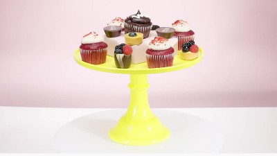 Mint Green Melamine Cake and Cupcake Stand